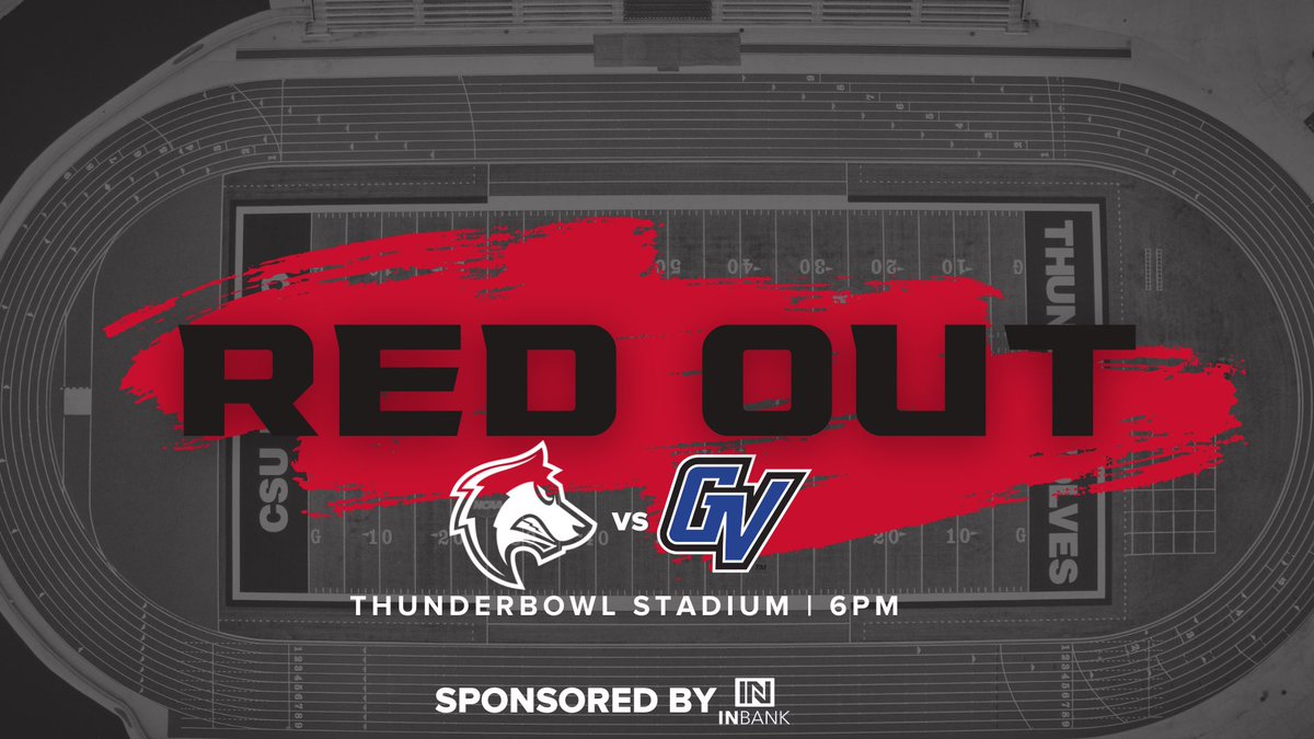 gothunderwolves's tweet photo. 🎈‼️💥 RED OUT 🚨🥊🥩

Students, Fans… we want the stands RED at 6PM at the Thunderbowl Stadium! Proudly sponsored by InBank. #EMBRACE https://t.co/RLuK8DyILf