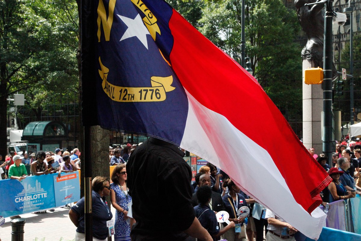 CLTSpecColl's tweet photo. A decade ago this week, Charlotte hosted the #DNC2012 - one of the largest events in this city’s history. Here’s a look back at CarolinaFest, which welcomed 30,000 visitors from around the city, the state, and the country to Tryon Street on Labor Day 2012. #CltHistory https://t.co/l95adn6IoW