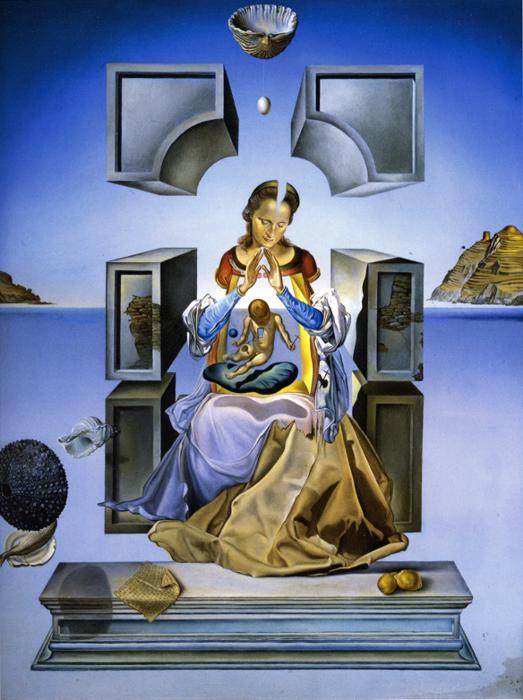 Happy Birthday, Gala Dalí, #BOTD 1894! Seen as a rival by surrealism's founder André Breton + cast as a ‘demonic dominatrix’ by male critics, this powerful muse was a model, co-creator + agent for Salvador Dalí, who justly co-signed paintings with her name