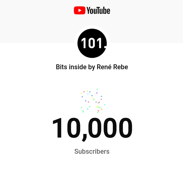 ReneRebeTM's tweet image. @youtube we made it! the 1st 10k where just the beginning youtube.com/renerebe #t2sde #opensource #linux