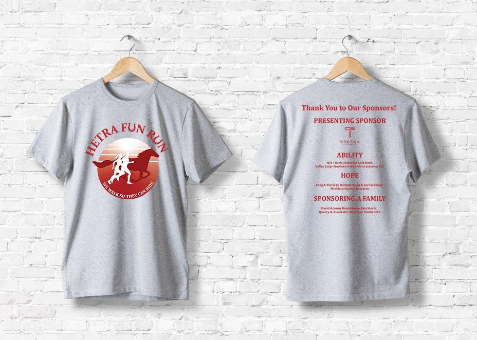 We love the new HETRA #FunRun shirt and we hope you do too! Want this cool shirt? Sign up for our Fun Run happening on October 15th. We have both adult and kid sizes! See you there!

Sign-up here:
classy.org/.../drive-to-r…