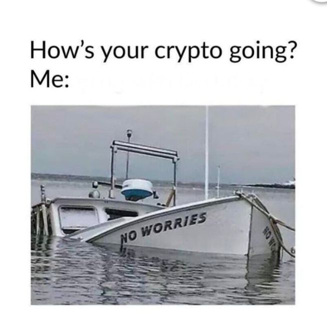 TradeCryptoMed's tweet photo. #memeTC
And no depression๐
#TradeCrypto #TC #Crypto #cryptocurrency #Bitcoin #cryptomemes https://t.co/0uKBw8b7oT