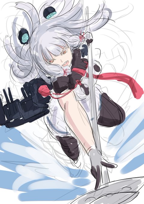 カッコいい叢雲ちゃんは定期的に描きたくなる 