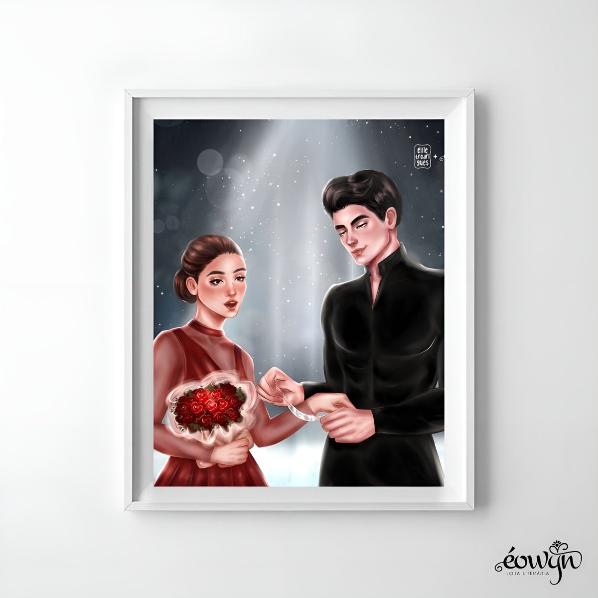 eowynloja's tweet photo. E vamos para o primeiro item da lojinha!

Nunca estive tão ansiosa pra mostrar pra vocês o nosso quadro de ivanjasmine, dessa cena de From Lukov que é uma das favoritas de todo mundo 😭❤️

Em breve disponível para venda! 🤍⛸️ https://t.co/IjGq2TyISM