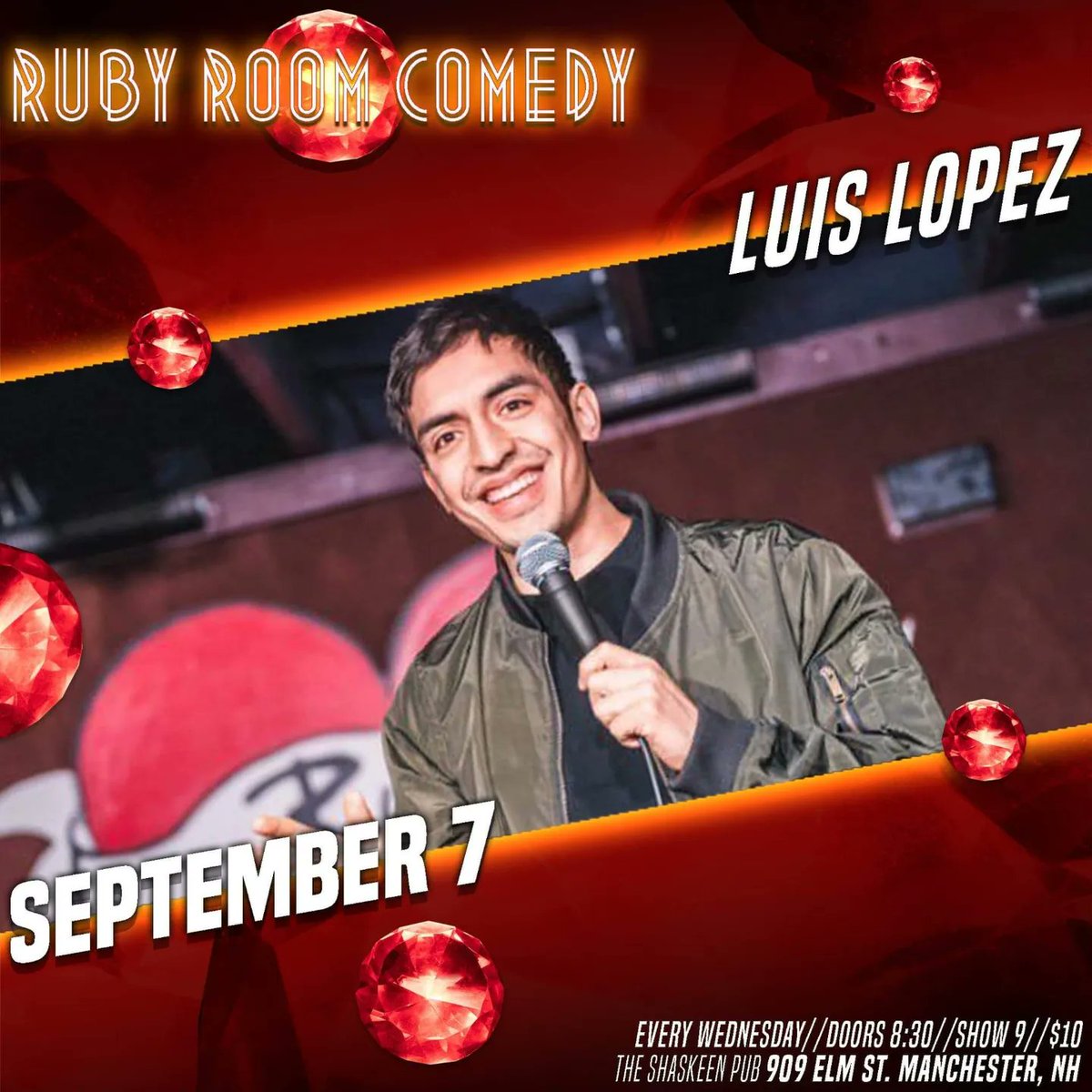 The Shaskeen Pub (@theshaskeenpub) on Twitter photo Tonight <a href="/RubyRoomComedy/">RubyRoomComedy</a> is celebrating their one year anniversary of hosting live comedy at the Shaskeen. To honour Hispanic Heritage Month, Luis Lopez will be headlining. First Wednesday of the month means prizes, swag and samplings of <a href="/foundersbrewing/">Founders Brewing Co.</a> All Day IPA. Tonight <a href="/RubyRoomComedy/">RubyRoomComedy</a> is celebrating their one year anniversary of hosting live comedy at the Shaskeen. To honour Hispanic Heritage Month, Luis Lopez will be headlining. First Wednesday of the month means prizes, swag and samplings of <a href="/foundersbrewing/">Founders Brewing Co.</a> All Day IPA.