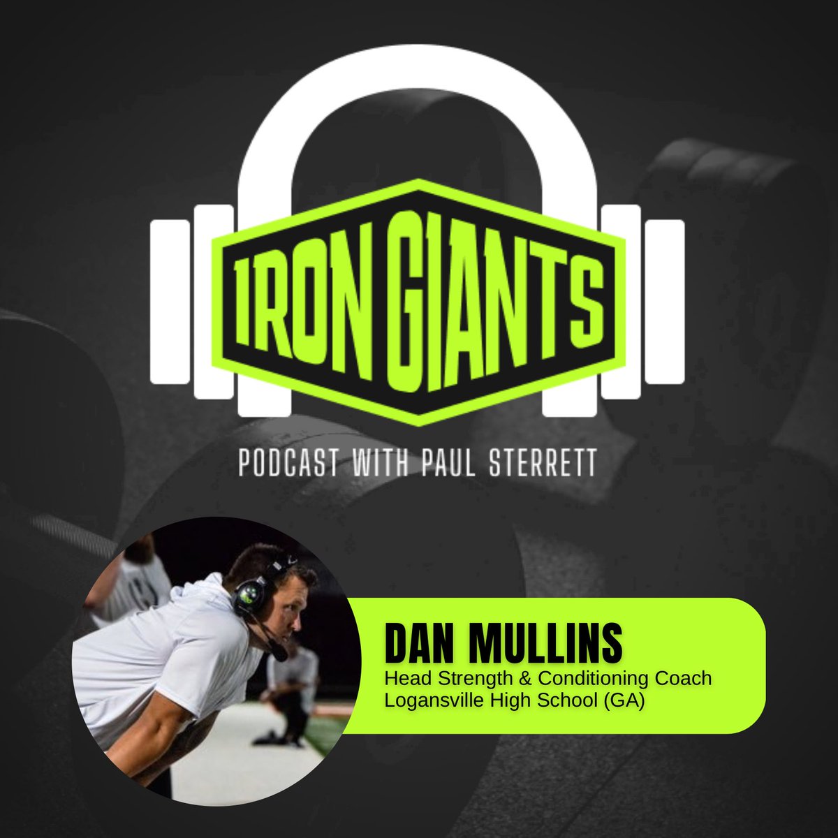 StrengthGiants's tweet photo. 🚨LAST ONE OF THE SERIES!🚨
Final episode of this speaker series for Iron Giants tomorrow! Don’t miss it. 💪
🗓Thursday, September 8
🕗8:00pm CST
🎙@CoachDMullins
💭The transition with athletes from summer programs to the fall semester
#IronGiants | #StrengthPodcast https://t.co/BiCS2W4kvD