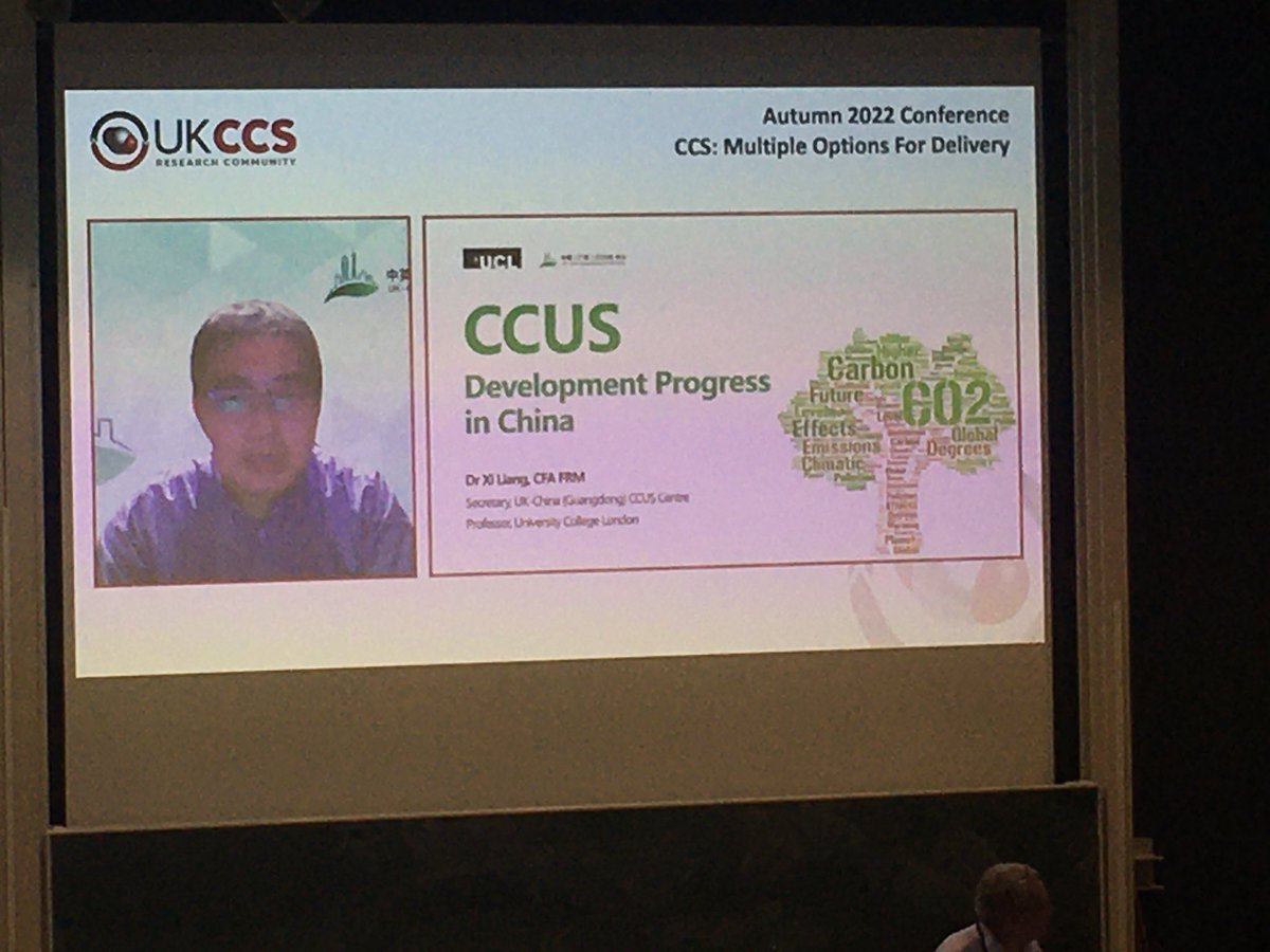 siqiwang55's tweet photo. Last but not least, Prof Xi Liang from Guangdong CCUS and UCL talks about Chinaβs progress in achieving the carbon neutrality goal and multiple projects that are being carried out in different regions of China. #UKCCSRC2022 @UKCCSRC https://t.co/Rey9rLp54P