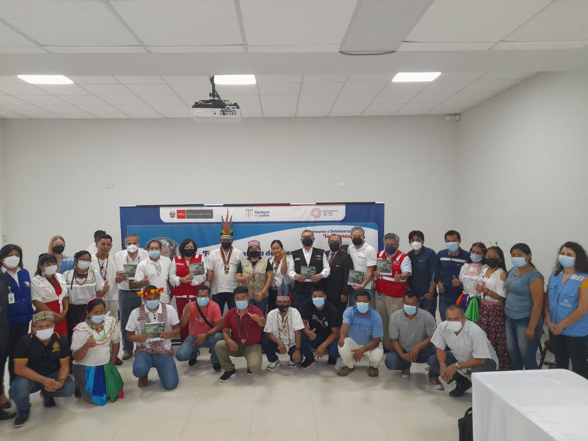 📣Organizaciones indígenas de San Martín en #Perú lograron la instalación de la Mesa Regional para la Protección de las Personas Defensoras de Derechos Humanos, en favor de los líderes y lideresas que luchan por sus territorios y derechos fundamentales.

forestpeoples.org/es/Mesa-Region…