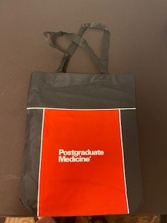 postgradmed's tweet photo. Don't forget to pick up a #PostgraduateMedicine tote bag at #PAINWeek this week! A painless way to carry all your merch! https://t.co/367Z1rjY4d