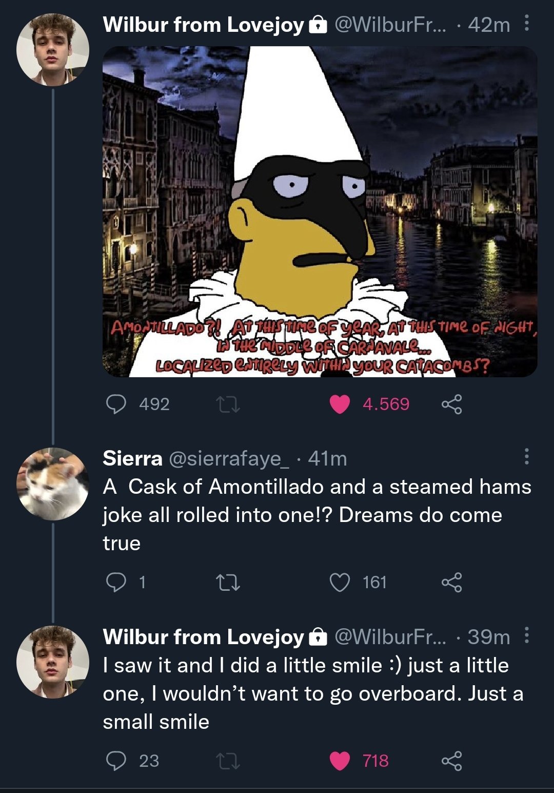 Wilburs Private Updates on Twitter "New reply! )) https//t.co