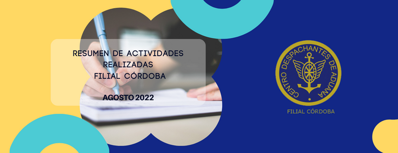 🇦🇷#FyC
<a href="/CdaFilialCba/">Centro Despachantes de Aduana</a>  Resumen de actividades agosto 2022
cda.org.ar/detalle_notici…