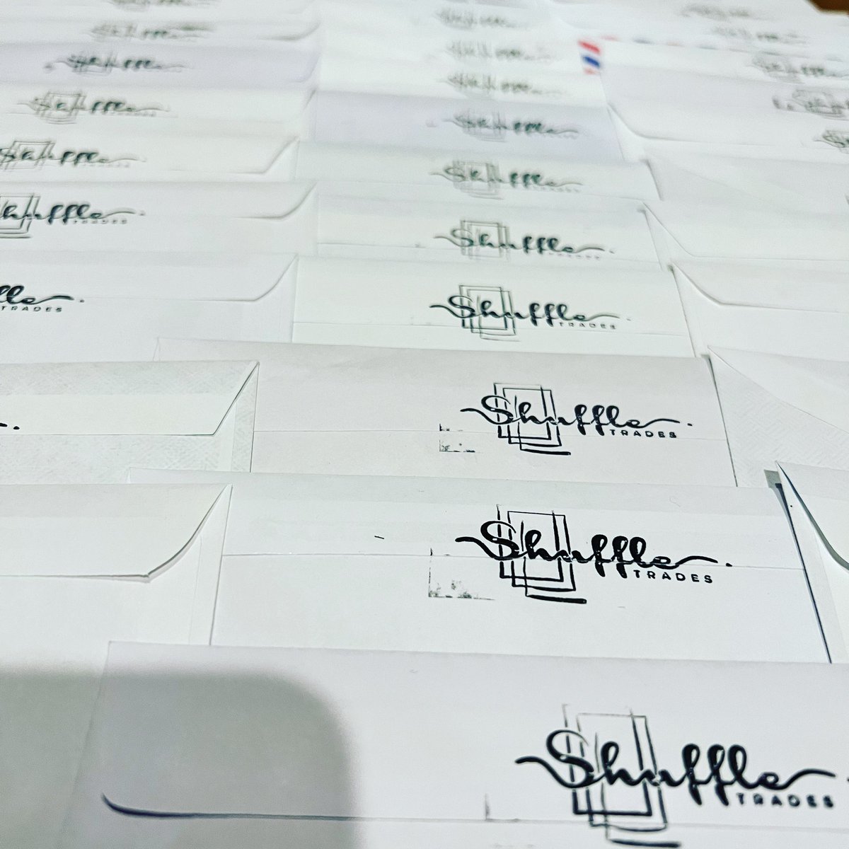 ShuffleTrades's tweet photo. Wow! By far our biggest submission ever this month! The August Shuffle Trade shipped out yesterday! Now get those submissions in for September! #autographs #autograph #autographed #ttm #sportscards #baseballcards #footballcards #basketballcards #shuffletrades #blindtrade https://t.co/pGveKIvadd