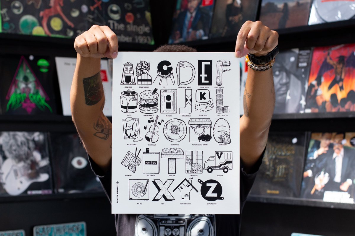 wehaverealize's tweet photo. One of our favorite Vinyl Spots! When you couldn’t find a @mfdoom vinyl @waxtraxdenver had it stocked!Be sure to stop by! 

Link in Bio
https://t.co/8Oce7cPdSc

#wehaverealize #denveralphabet #screenprinting #artprints #denver #denverart #ink #waxtrax #mfdoom https://t.co/dBlykZn4UD