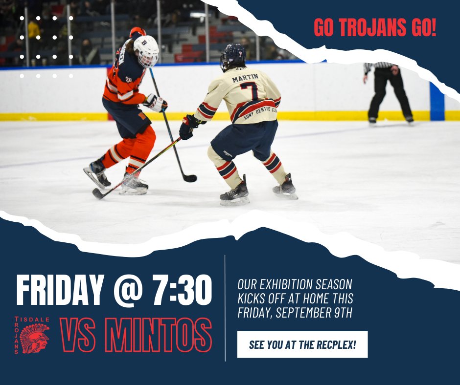 TisdaleTrojans's tweet photo. Preseason action starts at Home this Friday! https://t.co/DVQ9acIumo