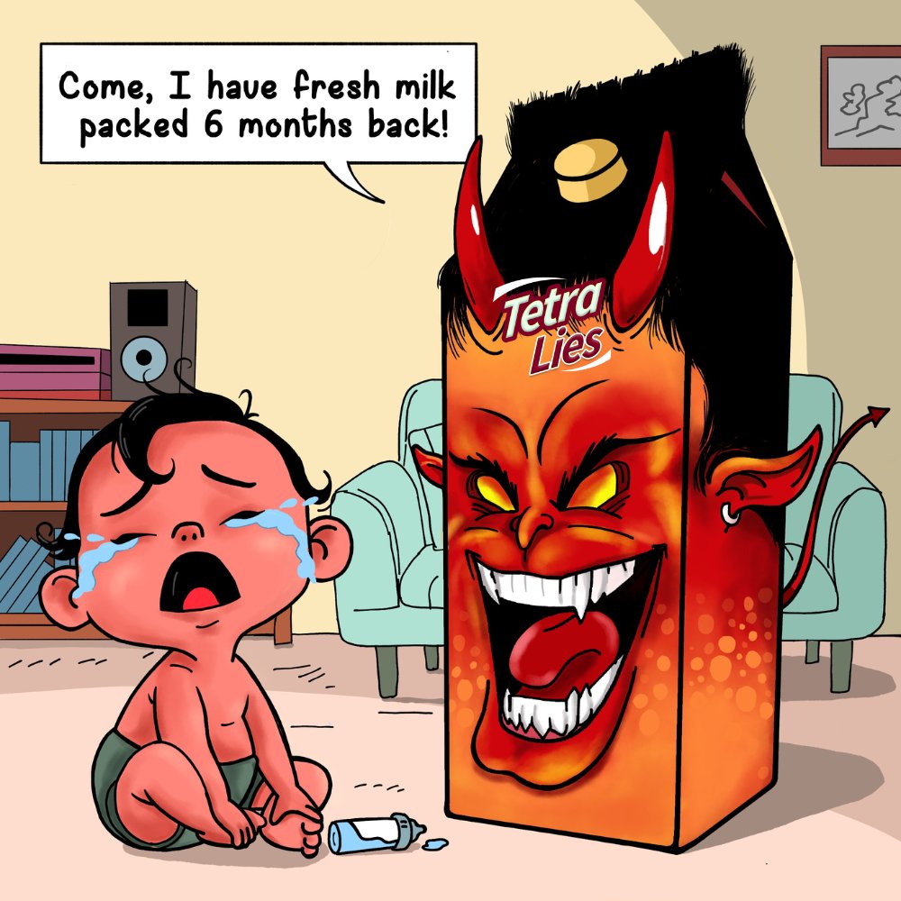 Why give the toddlers something that’s packaged and harmful to the environment?