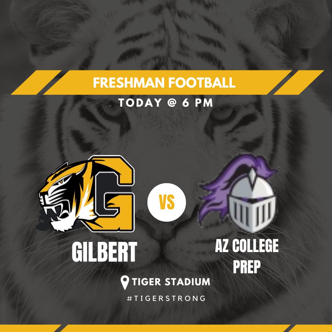 Gilbert High School Athletics (@gilbert_tigers) on Twitter photo 