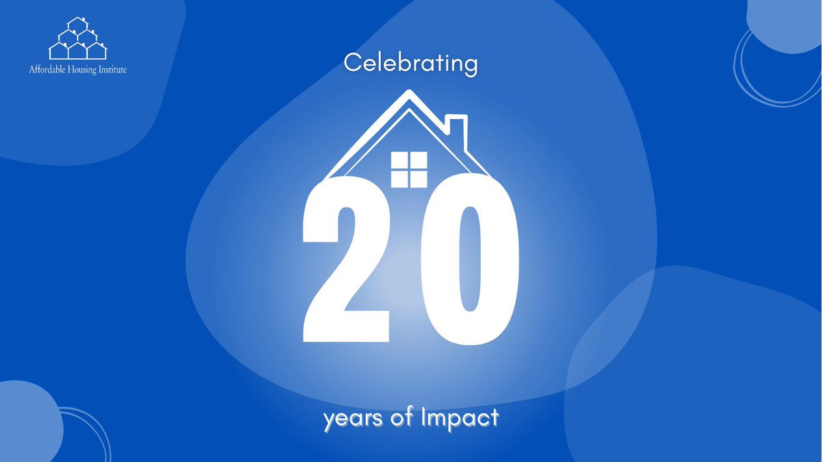 AHIboston's tweet photo. AHI turned 20 in 2022!
For 20 years, weβve made significant strides in increasing the availability, affordability, and quality of #affordablehousing worldwide.
#AHIImpact #AHI20 #housing #ahi https://t.co/X5qxUAV3dI