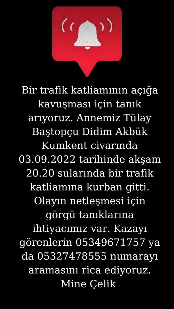 Desteğinize ihtiyacımız var