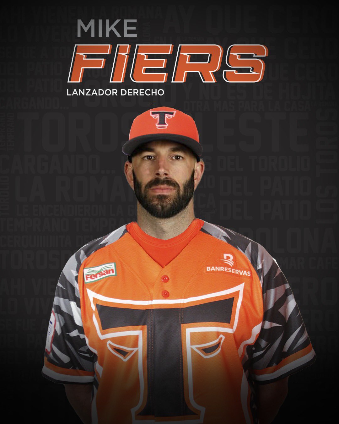 Toros Del Este on Twitter "El lanzador Mike Fiers con experiencia en