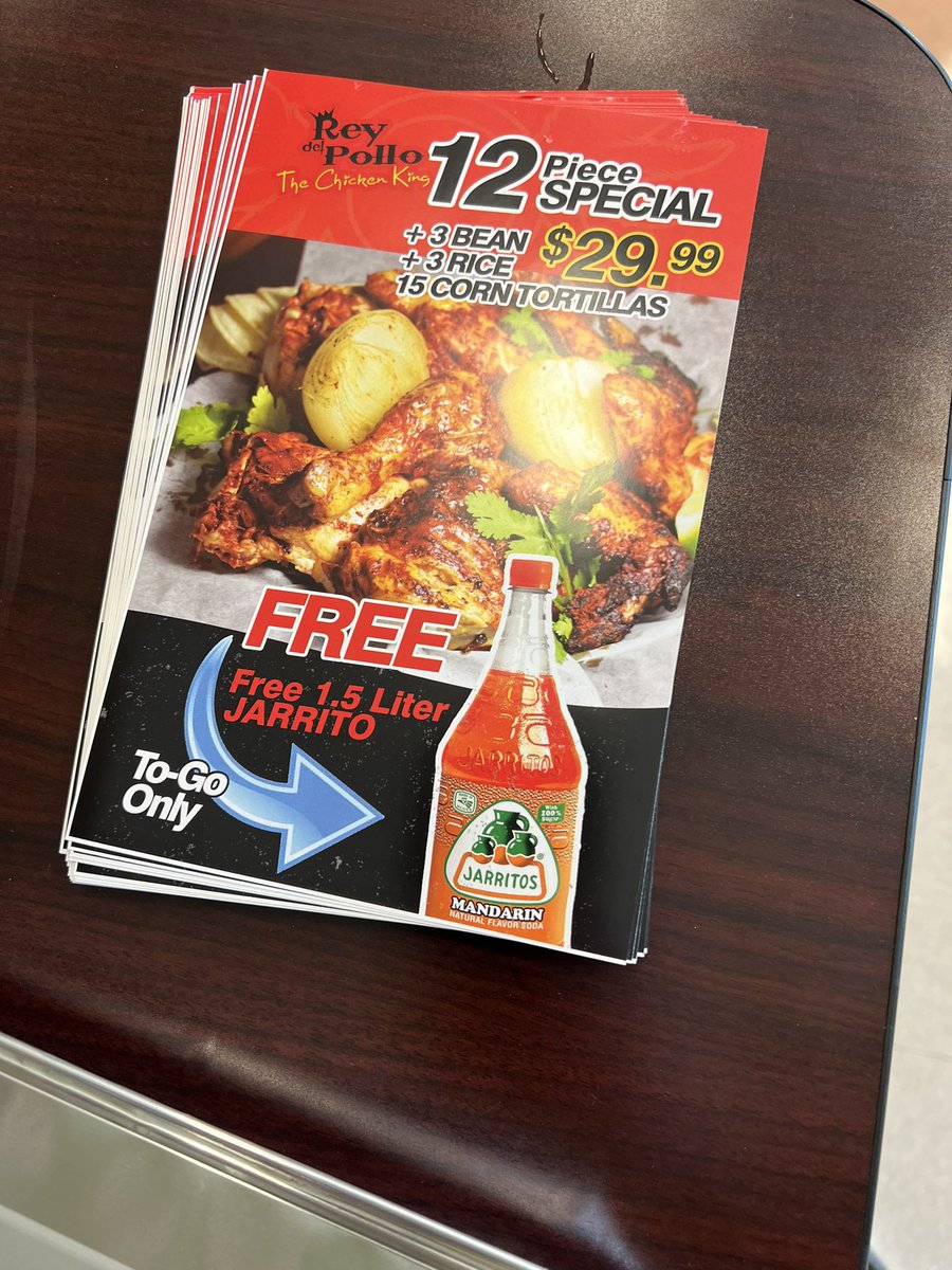 msmoodykms's tweet photo. Thank you to Rey Del Pollo for sponsoring lunch for our Keller Staff today! It is delicious! @lbkellerms https://t.co/MrMSrEsNpq