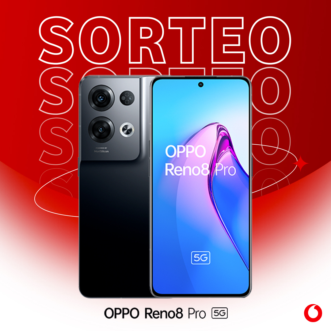 📢📢📢 Se viene #SorteOPPO 📢📢📢
Solo tienes que hacer RT🔁 y seguir a <a href="/vodafone_es/">Vodafone España</a> y <a href="/OPPOEspana/">OPPO España</a> y lo nuevo de #OPPOReno8Series puede ser tuyo.
Fácil, ¿verdad? 
👉 BBLL: go.vodafone.es/bbllreno8tw