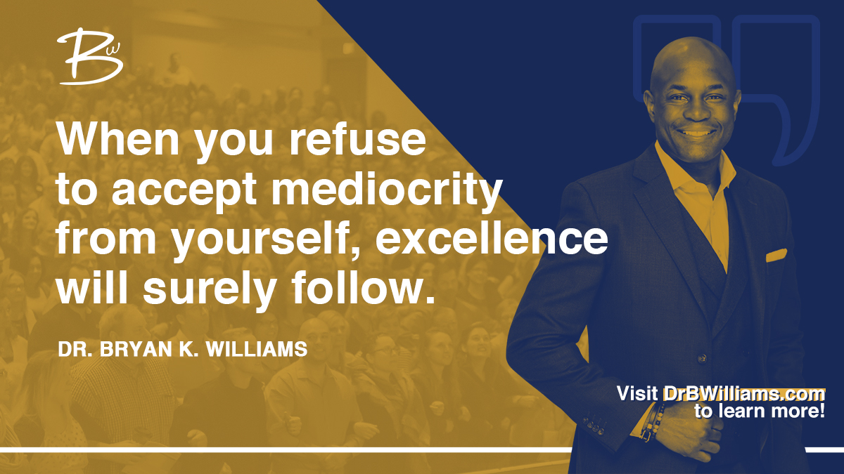 bwenterprise's tweet photo. REFUSE to accept mediocrity from yourself and see where that can take you.
  
You ARE capable. You ARE worthy. 
 
By applying yourself and reaching for excellence, you can go far.
 
💻 Visit my website to learn more!
 
#keynotespeaker #success https://t.co/gVHmlQbnUD