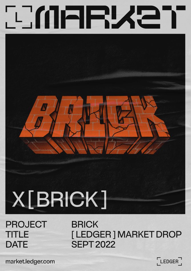 Ledger's tweet photo. .@ONEWORDBRICK allowlist winners, no more lurking 👀 

You have guaranteed minting and first access to see what’s live on [ L ] Market.

Let's go Bricks! 🧱 🧱 🧱 🧱 🧱 🧱 🧱 🧱 🧱 🧱 🧱 🧱 🧱 🧱 🧱 🧱 🧱 🧱 🧱 

You have 24 hours!

https://t.co/NPq8HtrNu6 https://t.co/LPHIJ2SUP0