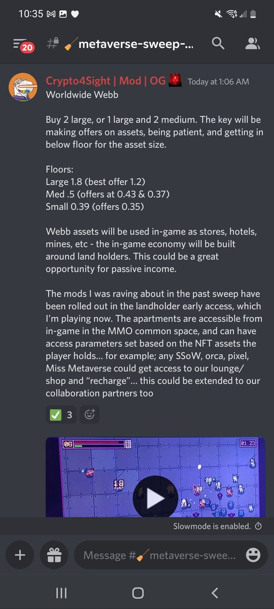 SSofWhales's tweet photo. Head to our Discord to Nominate:
https://t.co/bG36ogNsiC
Must be a Whale Holder to Nominate*
Top 5 Projects Nominations will move on to the next round of voting on Monday! ๐ https://t.co/dvlEYZPGWf