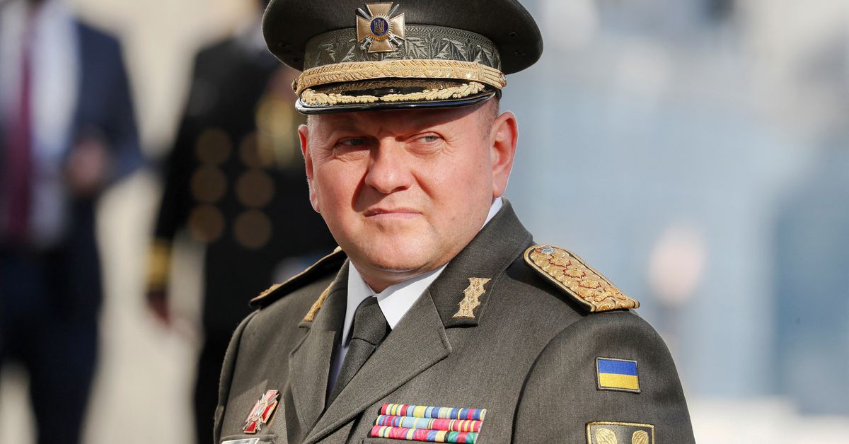 Reuters's tweet photo. Ukraine military chief claims responsibility for strikes in Crimea https://t.co/AjL8oElbsG https://t.co/nqUqfAign9