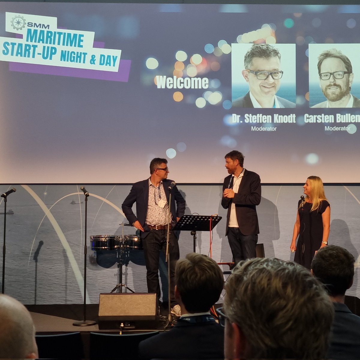 SMMfair's tweet image. Start-up pitches have been taking place throughout the day - and tonight the Maritime Start-up Award will be presented. The nominees are: @ankerisolutions, ionada, insurwave, waveoil and CSpect.
Good luck for tonight!