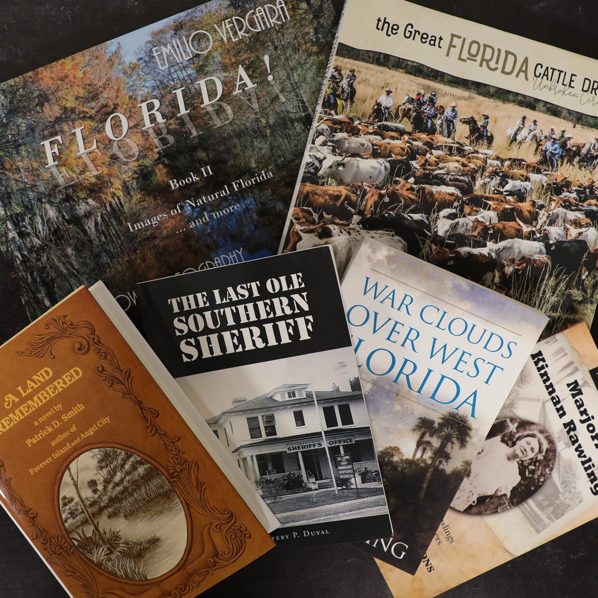 flacrackerstyle's tweet photo. 📚️History is a huge part of who we are. The preservation of that history in books is vital to our Heritage. 📖 🤠
Avil. Online &amp; In-store!
#flacracker #florida #bootnation #books #brooksville #tradingco #2dollarbill #floridacracker #history #heritage #oldflorida #discover #read https://t.co/u2cZ2ZZ9oV