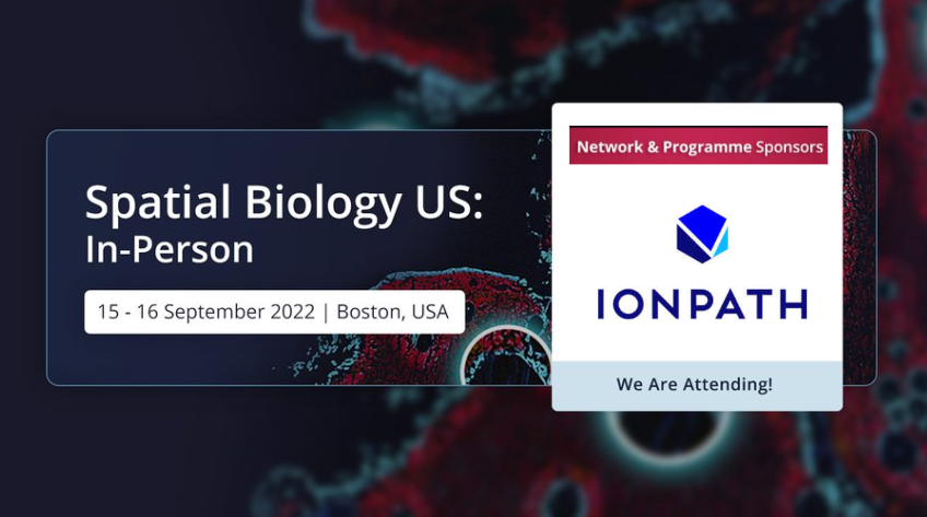 Our next stop on the #spatialbiology conference circuit: Boston, for @OGConferences Spatial Biology US. Stop by to learn how  you can achieve robust, rapid spatial phenotyping with Multiplexed Ion Beam Imaging (#MIBI) technology. #OmicsSeries22  ow.ly/oQy550KBX4I