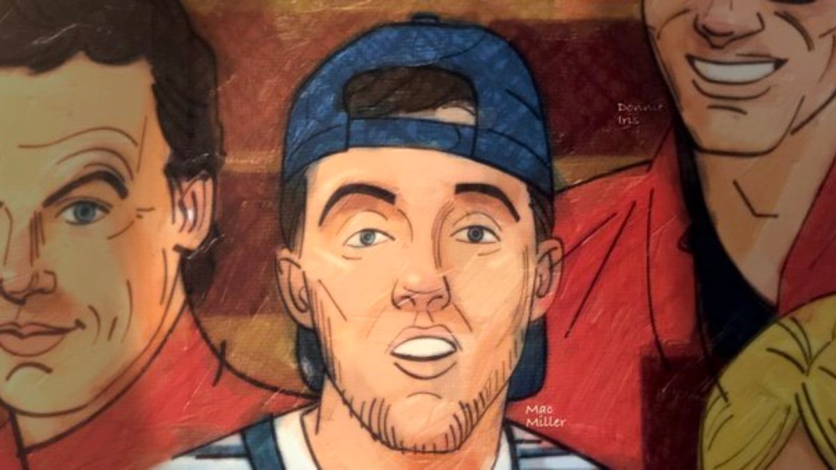primantibros's tweet photo. You'll find him on our wall and in our hearts. Raise a cap n' cheese to Pittsburgh's own @MacMiller today.

If you or someone you love is struggling with addiction, please, ask for help. https://t.co/kMon6FWNwp
