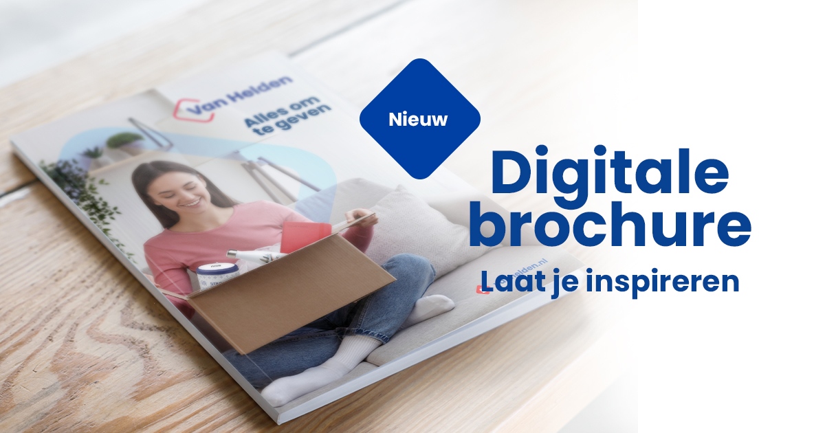 De nieuwe #brochure is uit! Laat je inspireren voor het najaar en het komende jaar en ontdek tips en originele artikelen voor ieder moment van het jaar ► vanhelden.nl/brochure