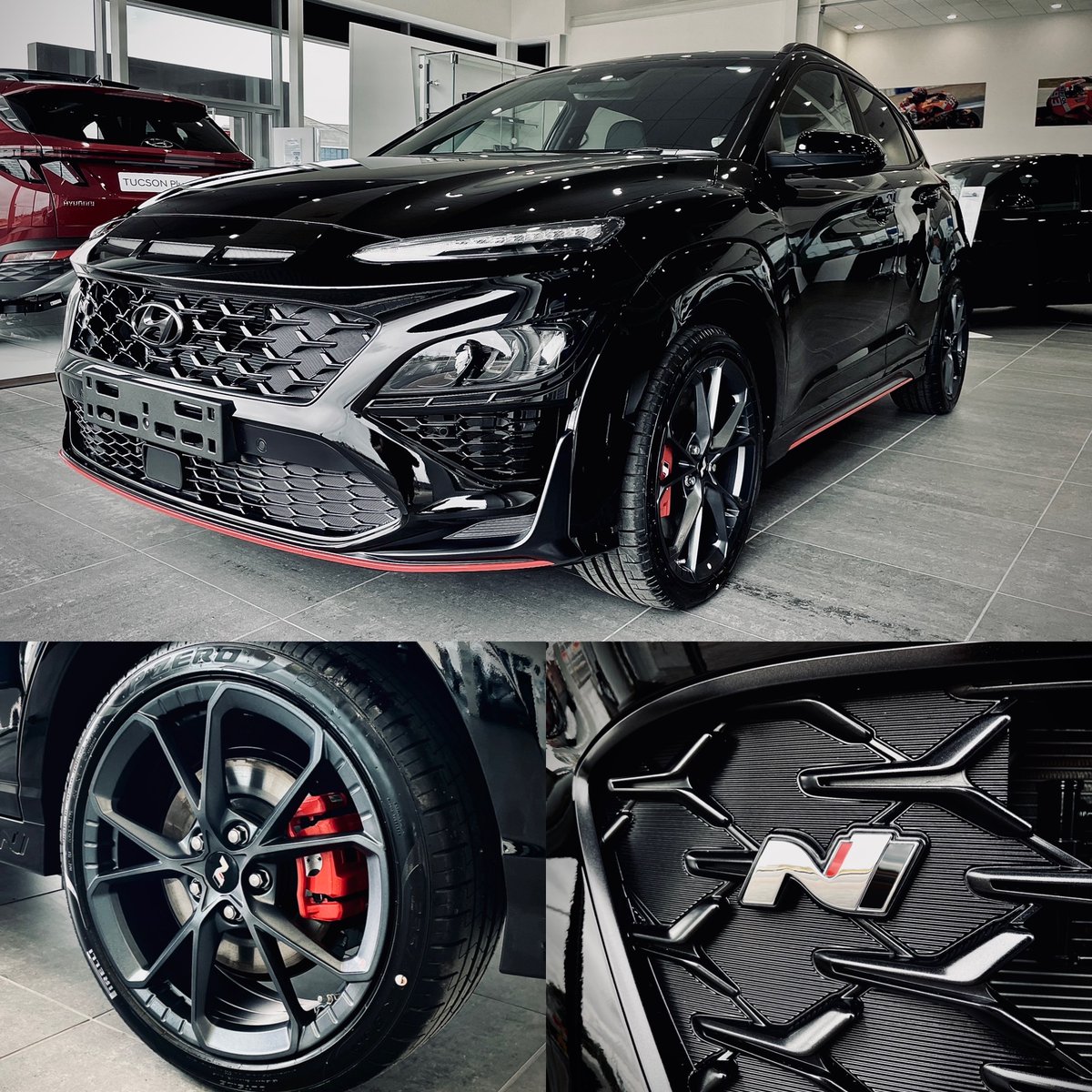 LingsMotorGroup's tweet photo. Not something you see everyday! 👀 

Take a look at this gorgeous Hyundai Kona N, this could be yours to drive away before the end of September! 🖤 

Enquire today! 

📞 01502 537444
💻 https://t.co/v0I2tx9Xu0

#lingsmotorgroup #lingslowestoft #lingshyundai  #newcar https://t.co/ioZ3kinUbS