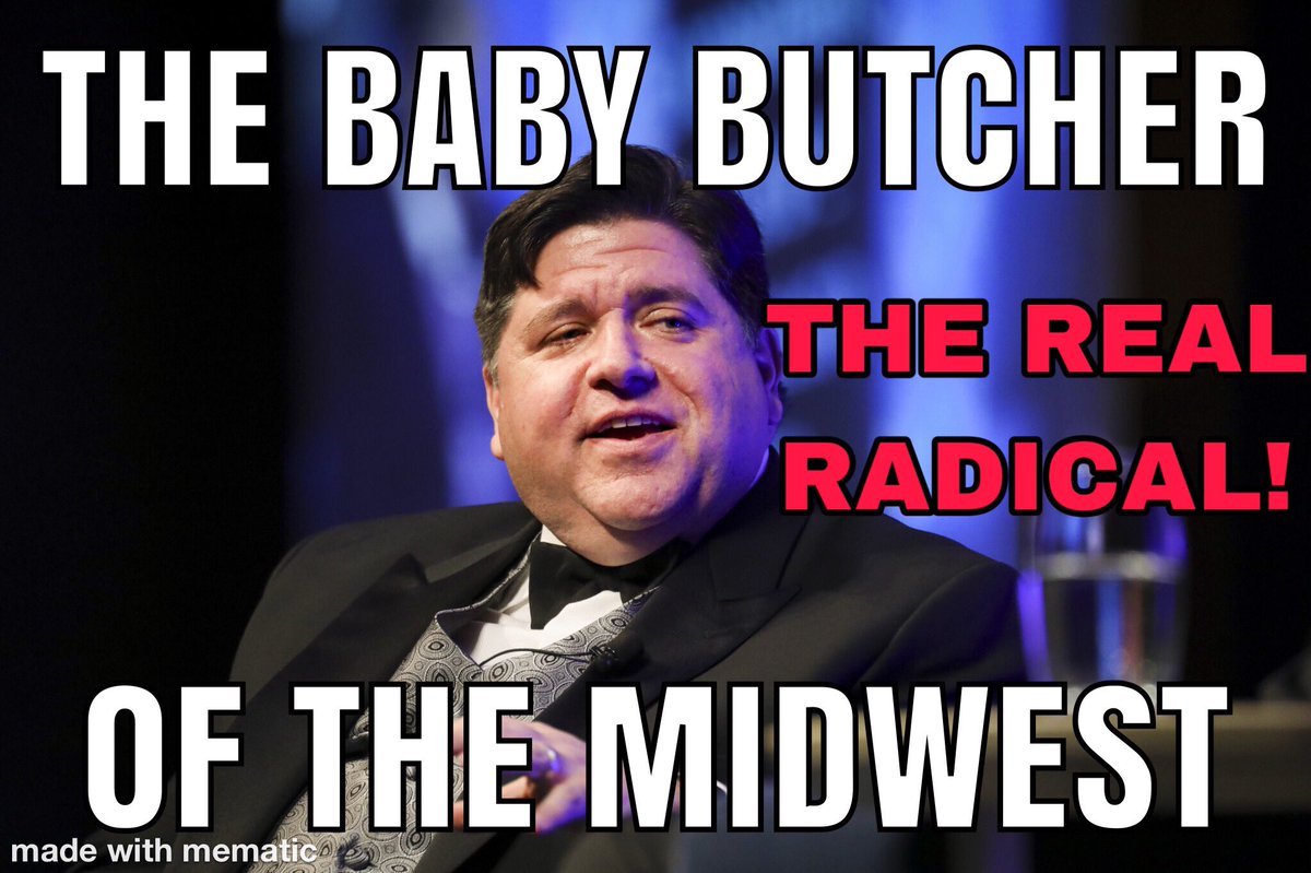 IllinoisExposed's tweet photo. @JBPritzker 90% of Illinois voters oppose YOUR unrestricted abortion up until birth.

You are the Real Radical!

#FireTheButcher #BabyButcher #BlackBabyButcher https://t.co/fD5vj2rCIs