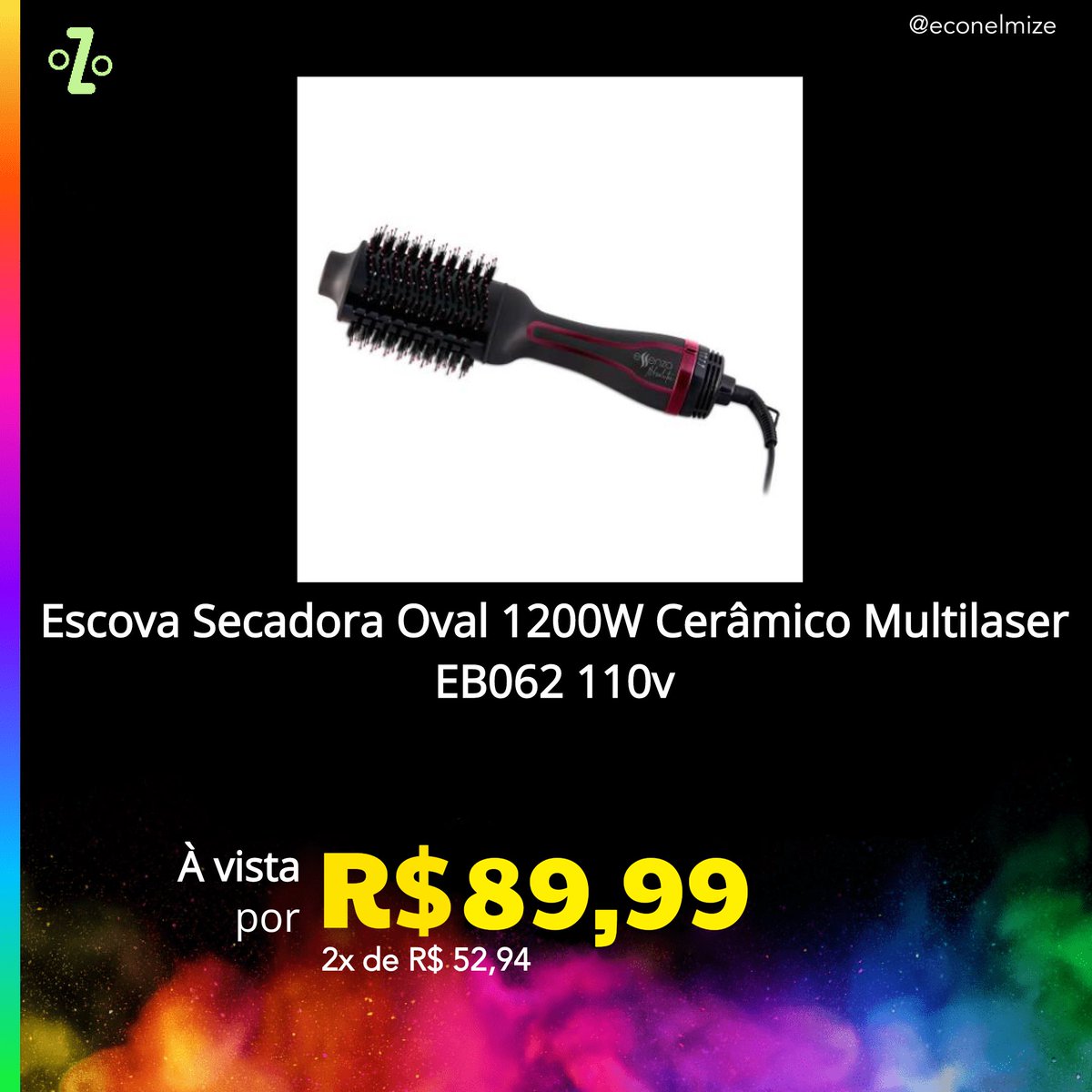 econelmize's tweet image. Escova Secadora Oval 1200W Cerâmico Multilaser EB062 110v

✅ Por apenas: R$ 89,99

🔗Linktambémnabioestory:
oferta.ink/o8I3iRaQ

#beauty #belezafeminina #mulherempoderada #magalu #parceiromagaludivulgador #cabelossaudaveis