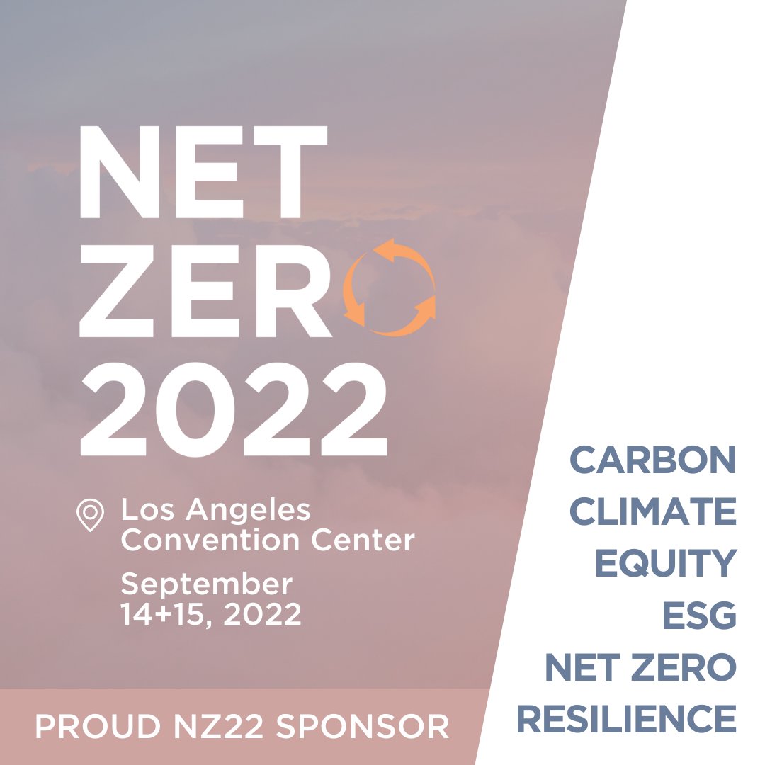 Looking forward to the Net Zero Conference! Look us up in booth 62! @usgbcla netzeroconference.com

#netzerofuture #water #nz22 #climate #waterreuse