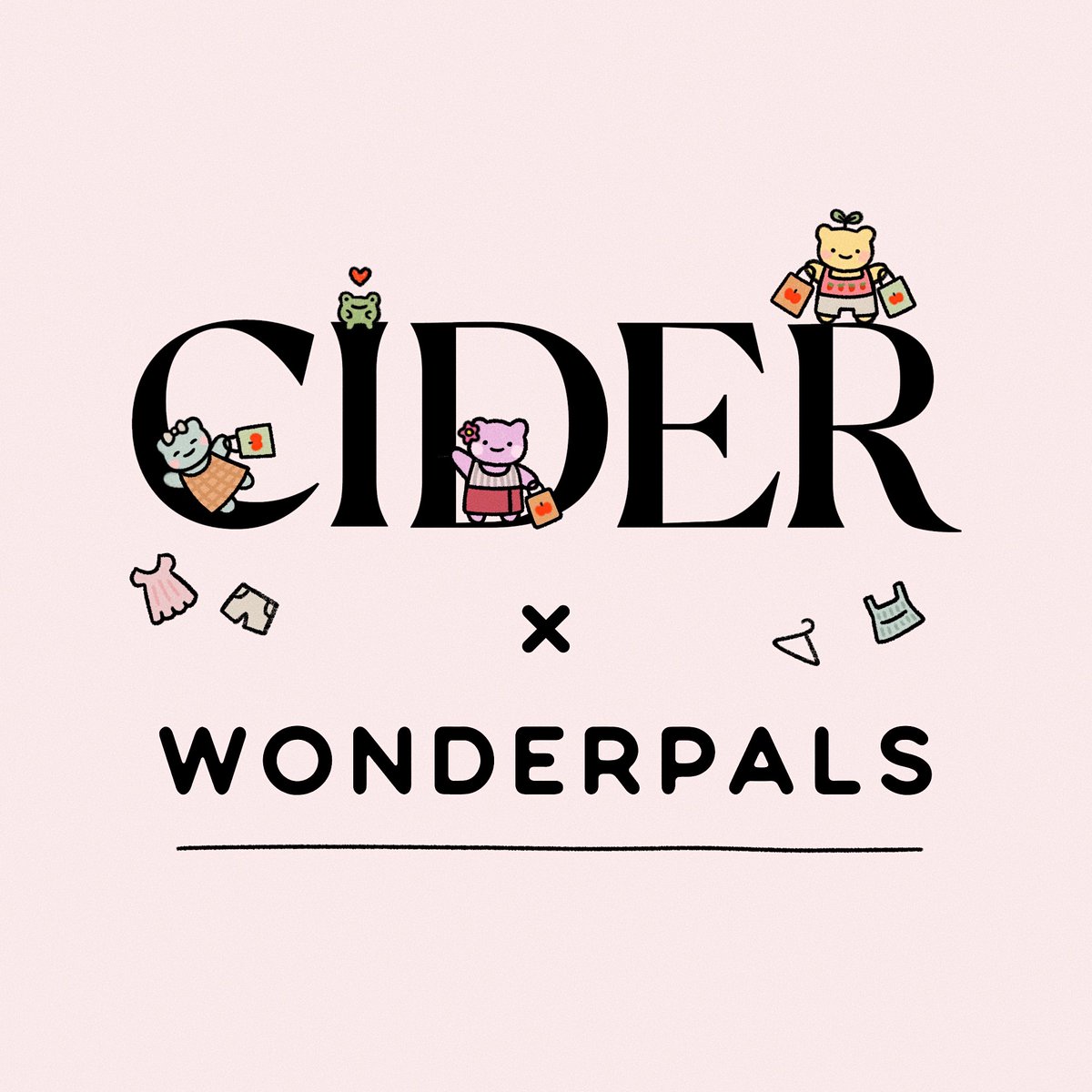 WonderPals x Cider 🍎

We're so excited to announce that we'll be working with Cider on a multi-faceted collaboration that brings together both communities while pioneering how brand collaborations can be done within web3.

Read more about Cider and what's coming below! 🧵