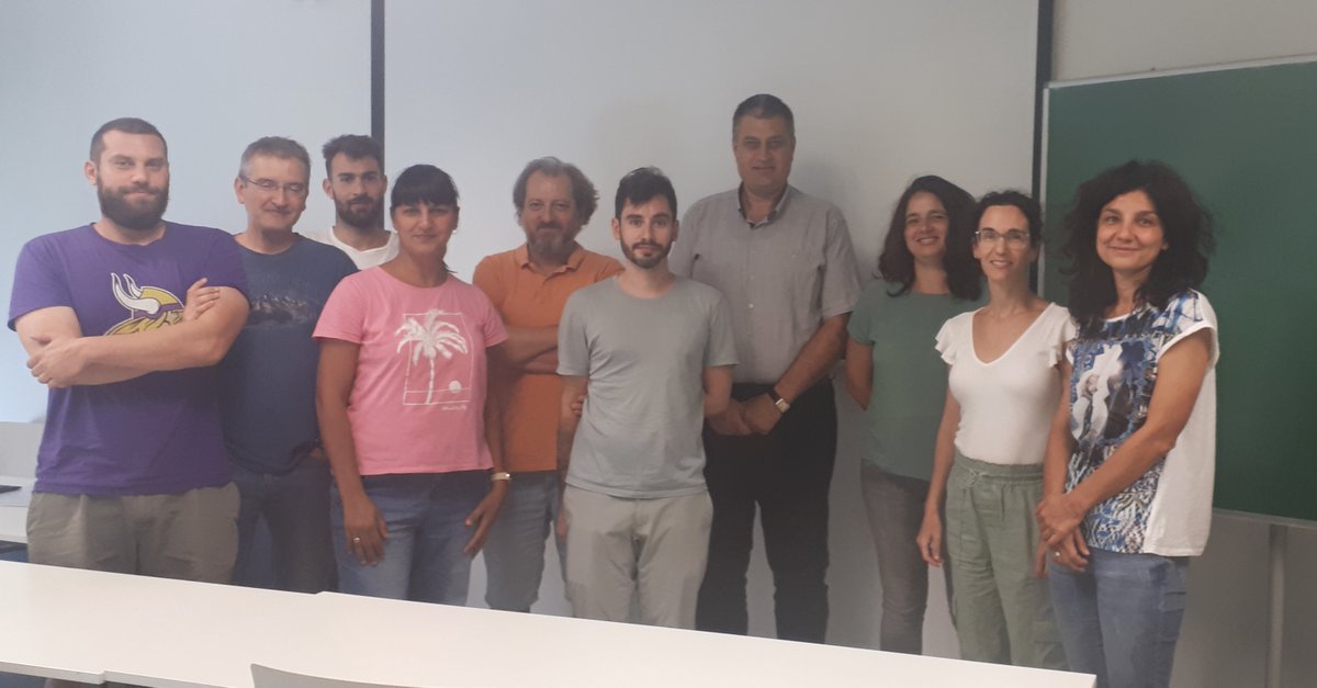 geno_breed's tweet photo. This week our collegues Stanislava Grozeva, Katya Vasileva and Nikolay Velkov from the MARITSA VEGETABLE CROPS RESEARCH INSTITUTE are visiting us @IBMCP @UPV @HARNESSTOM_EU @antoniomonfor @mjgonpa https://t.co/EEaYod6CCD