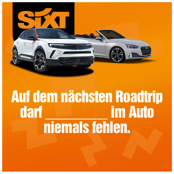 SixtAT's tweet image. Oh lasset mal hören......WER oder WAS ist bei euch immer dabei? 😳