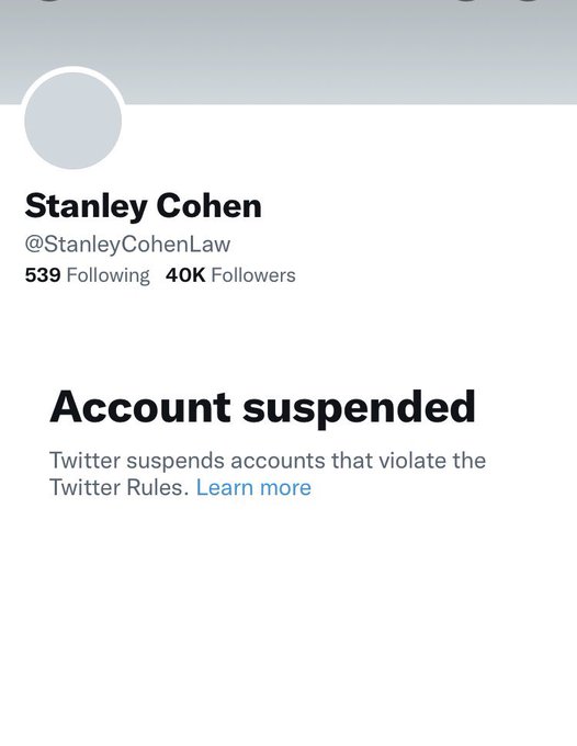 Ghali_Zayane's tweet image. Israel has pressured Twitter into suspending the account of Jewish American human rights activist 
@StanleyCohenLaw, who has campaigned tirelessly against the Israeli occupation for decades.
