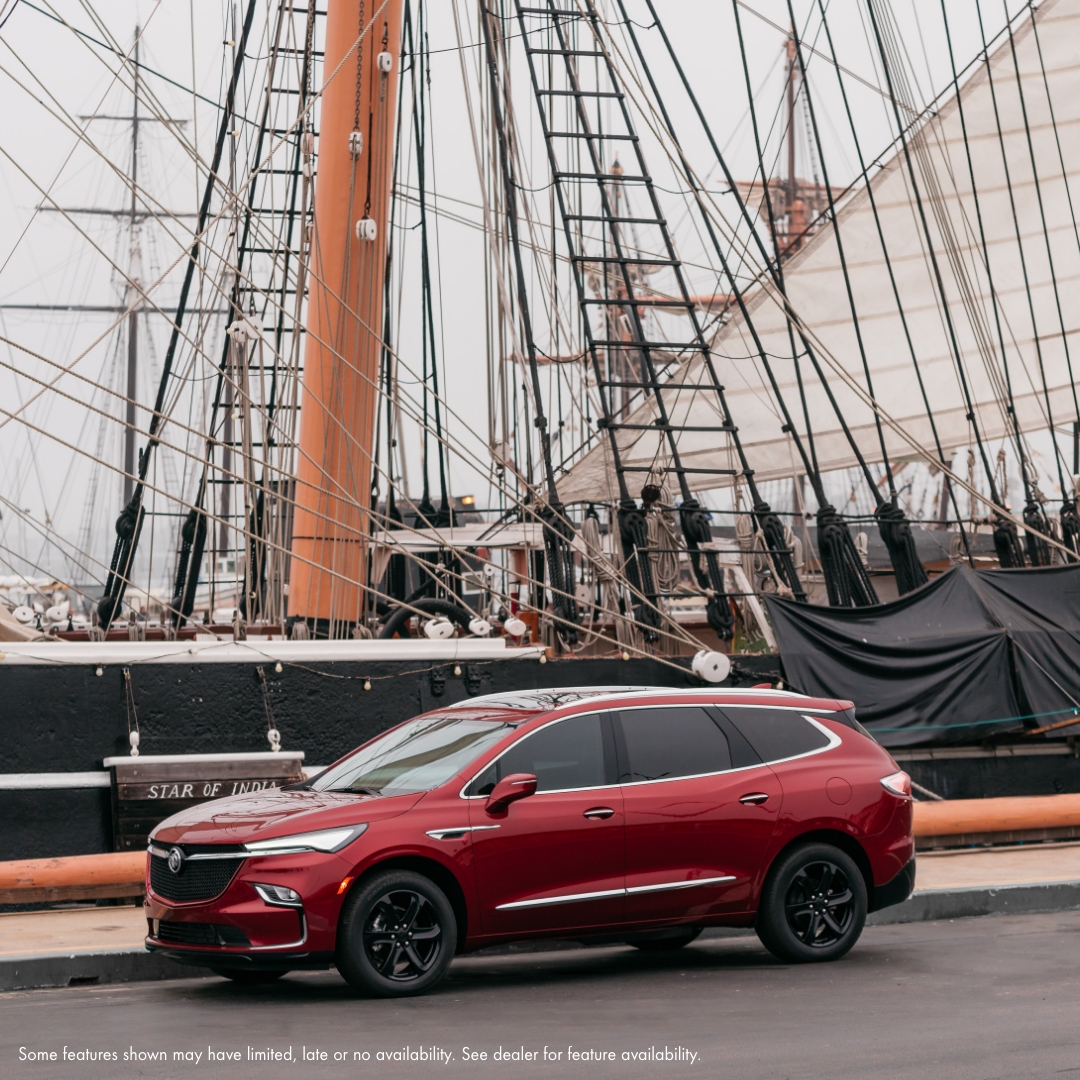 Family road trips are smooth sailing in the three-row #BuickEnclave.