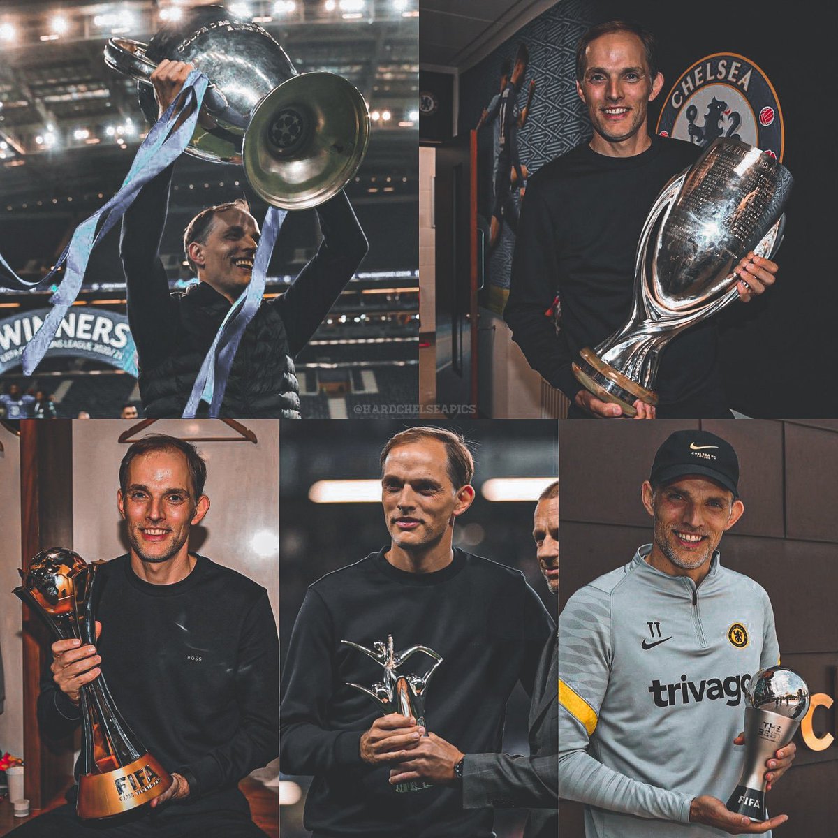 All the best coach! 💙😭