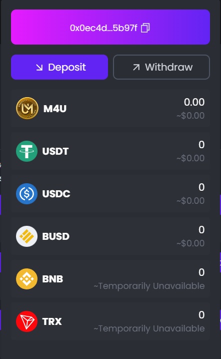 s_meta4u's tweet photo. A Multichain Wallet on Meta4Ustake

Read more about it here 👇https://t.co/Z8iAf72G1U

#metaverse #M4U #crypto #rewards #staking #Wallet https://t.co/6py4o1KY12