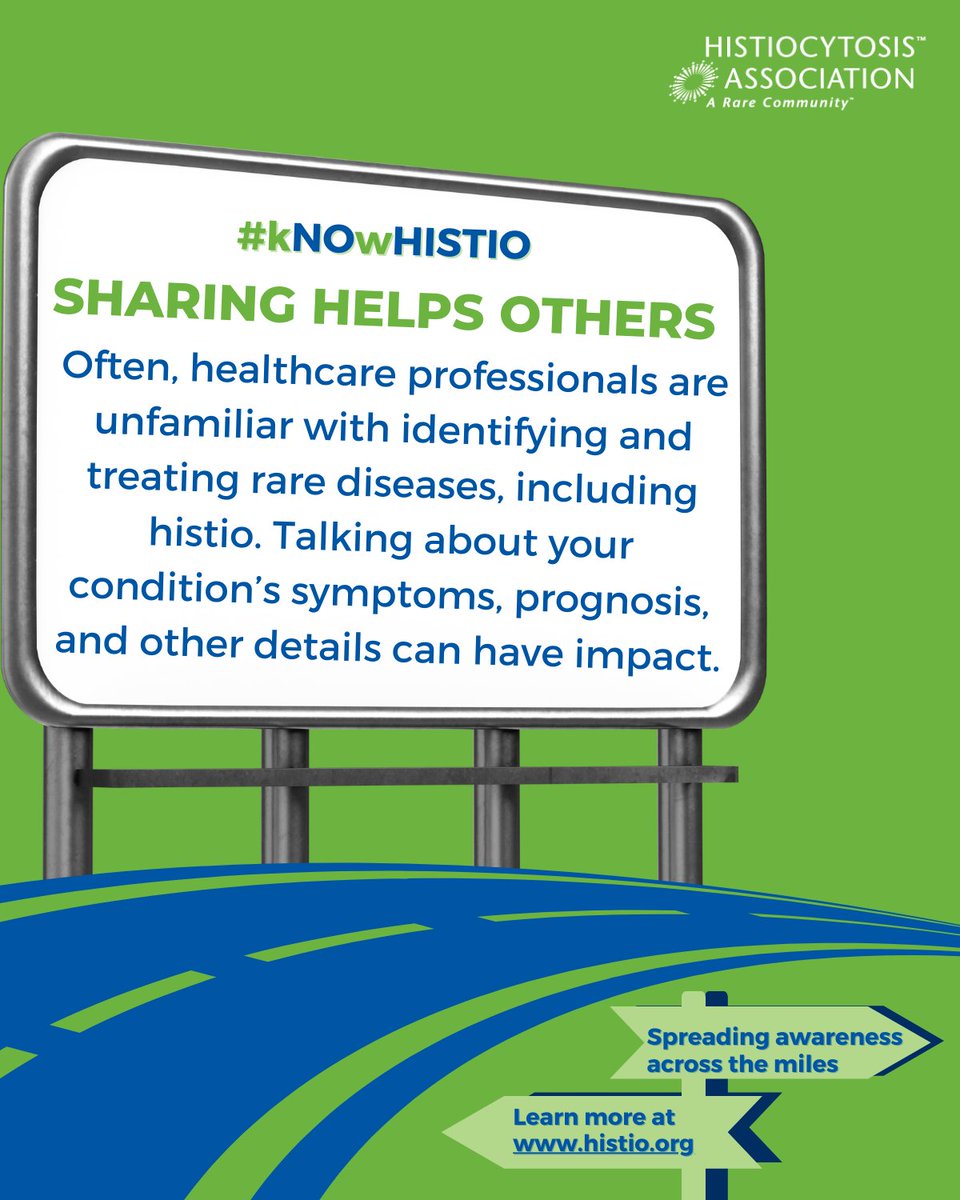 Histiocytosis's tweet photo. Do you know histio? We encourage you to share our post, or tell your own histio story to share using the link in our bio. What do you want people to know about histio and why is it important that more people know histio?

#ikNOwHISTIO #histioawareness2022 https://t.co/LB6OglZDwE