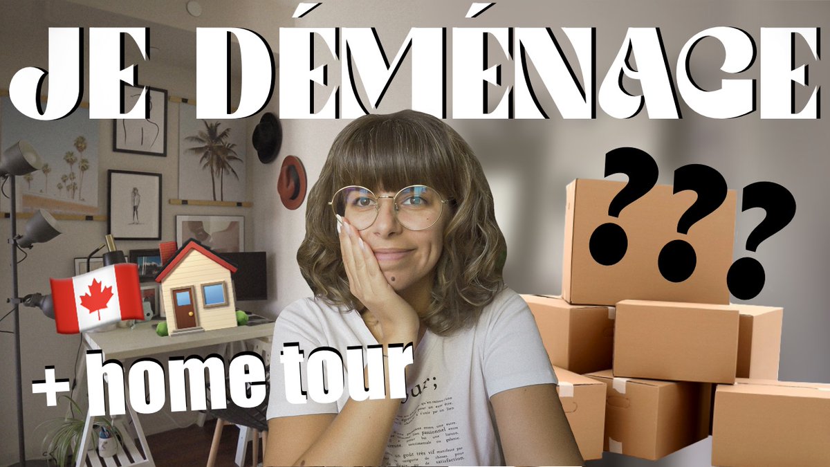 Nouvelle vidéo !
On embarque dans une nouvelle aventure: JE DÉMÉNAGE !! Je vous explique tout dans cette nouvelle vidéo avec aussi un tour de mon appart actuel !
Plein de contenus à venir: moving vlogs, conseils pour déménager, trouver un logement etc !!

youtu.be/GgaccVxHSFw