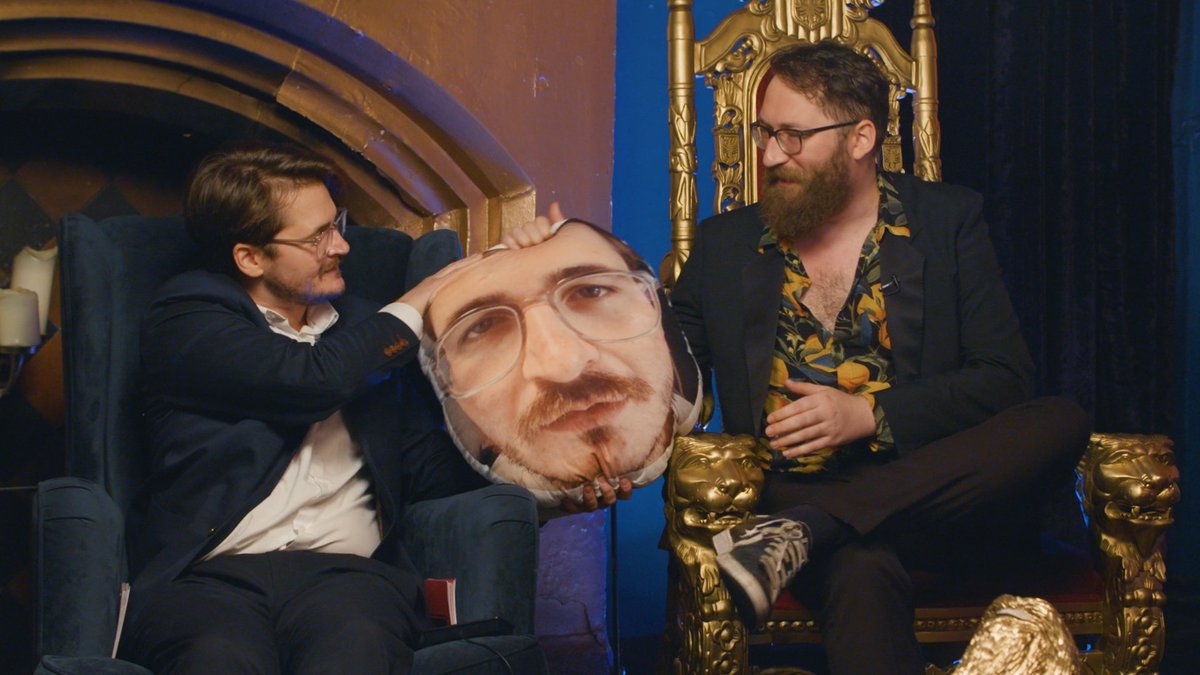 yogscast's tweet image. Why is Tom giving Tom a Tom?! Find out in ONE HOUR when the first episode of #MasterTasker premieres on the main channel!
