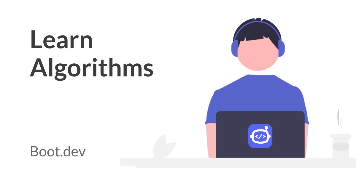 ShubhraPal's tweet image. 🔥 Course Completed! 🔥
      
I just finished the &apos;Learn Algorithms&apos; course on Boot .dev!

#Bootdev @bootdotdev 
 @wagslane @kunalstwt