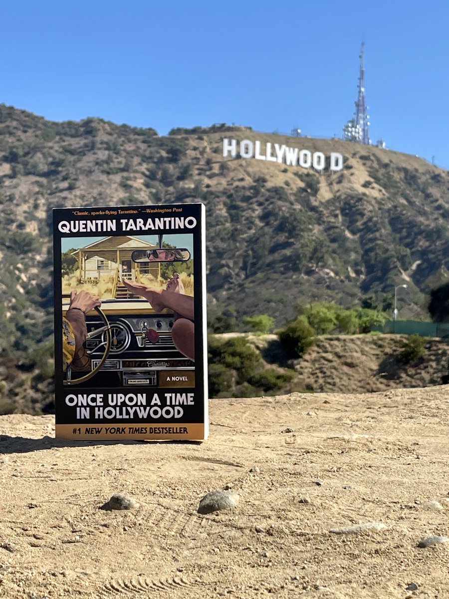 Get the new paperback edition of Quentin Tarantino's #1 New York Times bestselling Once Upon a Time in Hollywood novel, now with a foreword by Walter Kirn. bit.ly/PaperOUATIH